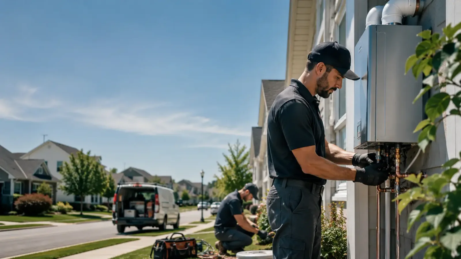 Tankless Water Heater Installation in Lancaster, TX